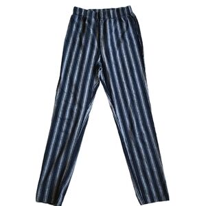 3/$25 Brandy Melville Tilden High-rise Pullon Striped Cotton Pants - Small
